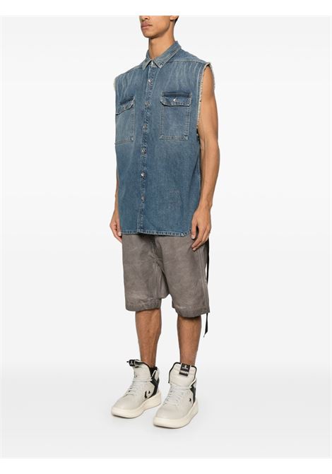 smanicato tommy jumbo uomo blu RICK OWENS DRKSHDW | DU01E3764 DWB06